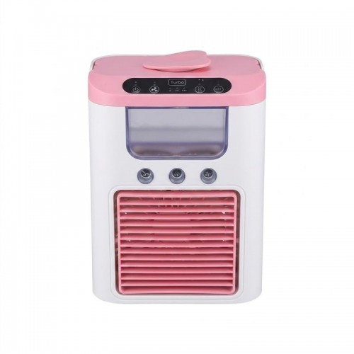 Настольный вентилятор AIR COOLER FAN K918 с водяным охлаждением Pink