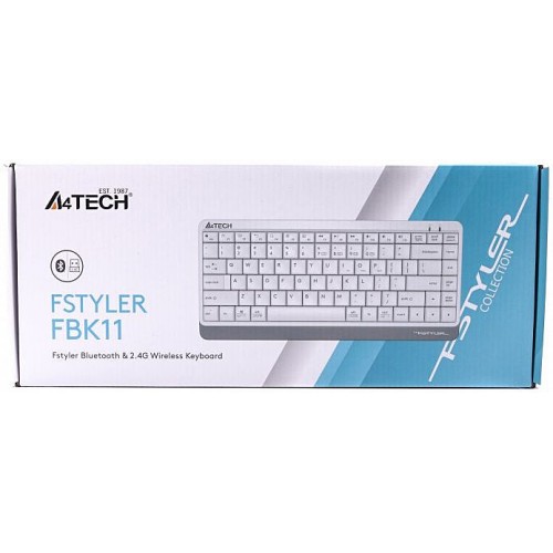 Клавиатура A4Tech Fstyler FBK11 White