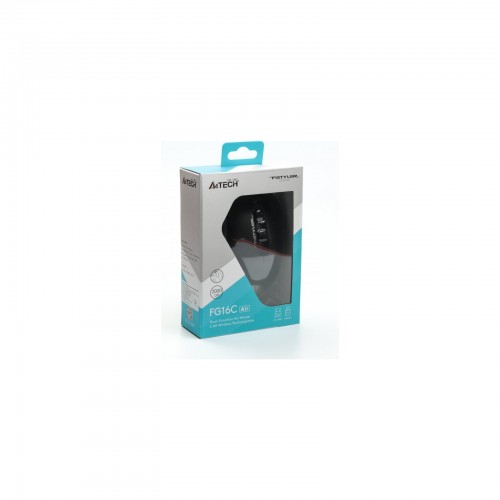 Мышь беспроводная A4Tech FG16C Air Fstyler Black