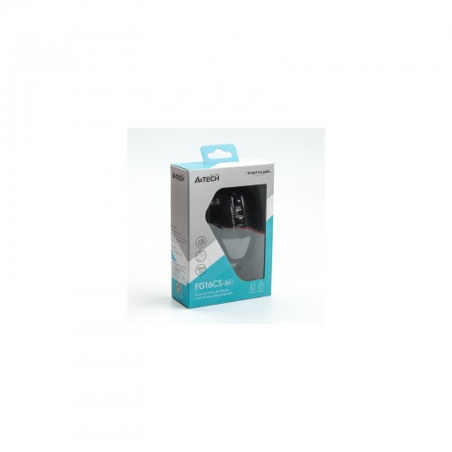 Мышь беспроводная A4Tech FG16CS Air Fstyler Black