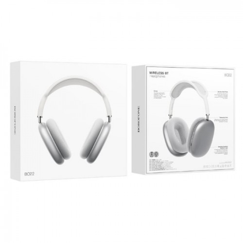 Навушники Borofone BO22 Bluetooth Silver