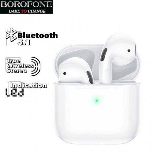 Наушники Borofone BW01 Plus TWS White