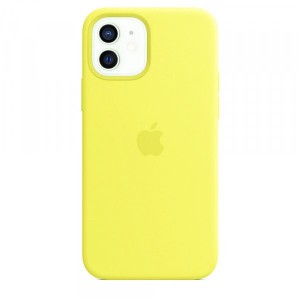 Чехол-накладка  Silicone Case iPhone 12 Mini ( 4) Yellow
