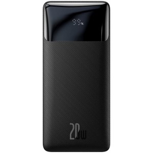 Power Bank Baseus Bipow PPDML-M01, PD+QC3.0, 20W, LCD (20000mAh) black