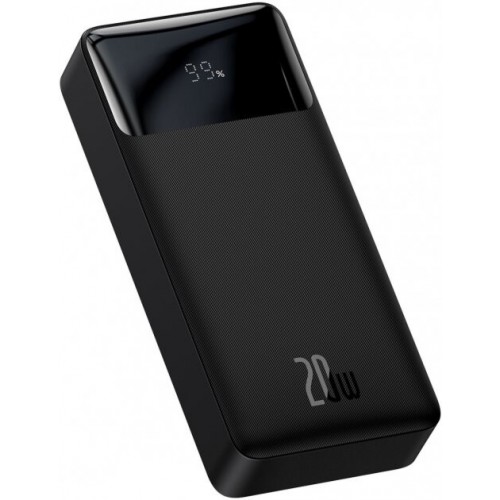 Power Bank Baseus Bipow PPDML-M01, PD+QC3.0, 20W, LCD (20000mAh) black