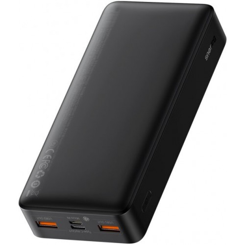 Power Bank Baseus Bipow PPDML-M01, PD+QC3.0, 20W, LCD (20000mAh) black