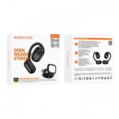 Навушники Borofone BW42 TWS Black