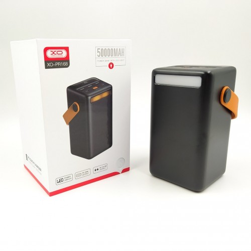Power Bank XO PR168 PD+QC3.0 22.5W (50000mAh) black