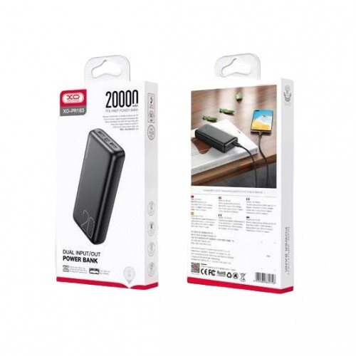Power Bank XO PR183 (20000mAh) black