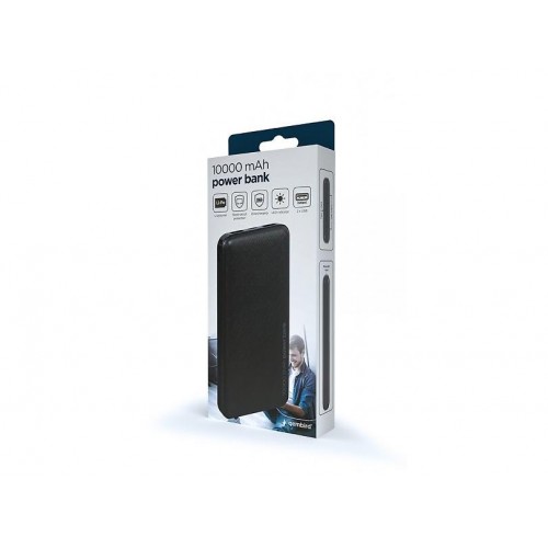 Power Bank Gembird PB10-02 (10000mAh) black