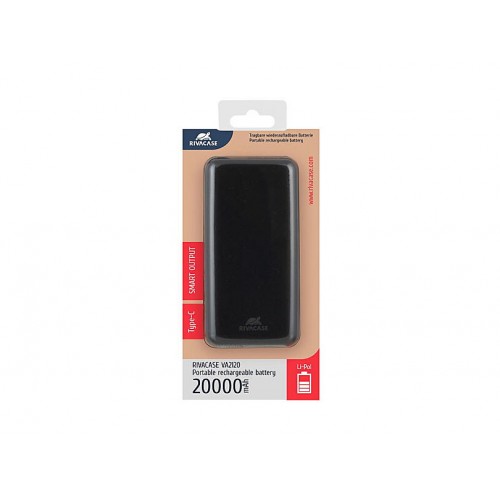 Power Bank RIVACASE Rivapower VA2120 (20000mAh) black