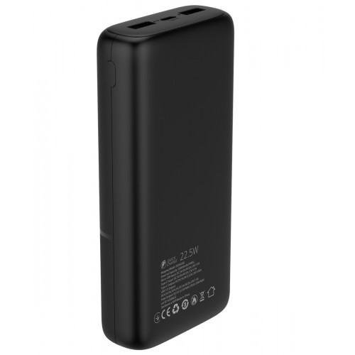 Power Bank Sigma X-power SI20A2QL PD+QC3.0 22.5W, LCD (20000mAh) black