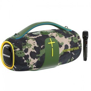Портативная колонка с микрофоном Hopestar A85 400W khaki green