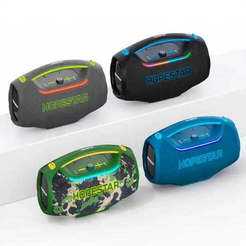 Портативна Bluetooth колонка Hopestar A60 Ultra 450W з мікрофоном Khaki