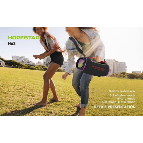 Портативна Bluetooth колонка Hopestar H63 70W Green