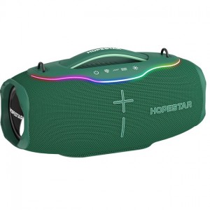 Портативна Bluetooth колонка Hopestar H90 220W з мікрофоном Green
