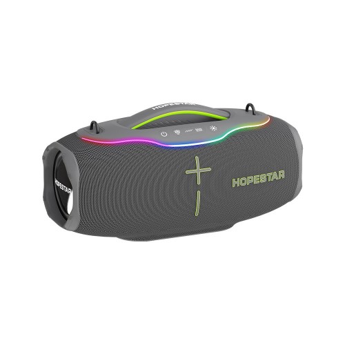 Портативна Bluetooth колонка Hopestar H90 220W з мікрофоном Grey