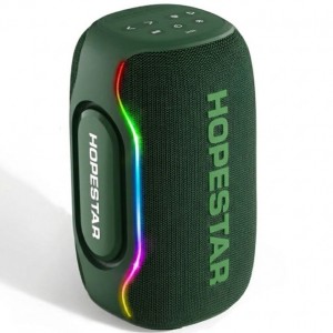 Портативна Bluetooth колонка Hopestar P65 Club 220W з мікрофоном Green