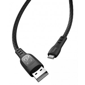 Кабель Hoco S6 Sentinel USB to MicroUSB Black