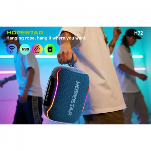 Портативна Bluetooth колонка Hopestar H72 60W black