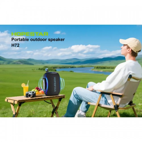 Портативна Bluetooth колонка Hopestar H72 60W black