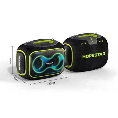 Портативна Bluetooth колонка Hopestar Party Box 140 80W з мікрофоном black