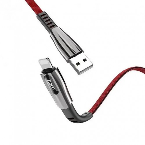 USB кабель Hoco U70 Splendor Lightning red