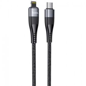 Кабель Hoco U99 Magnetic Type-C to Lightning 1.2m. Black