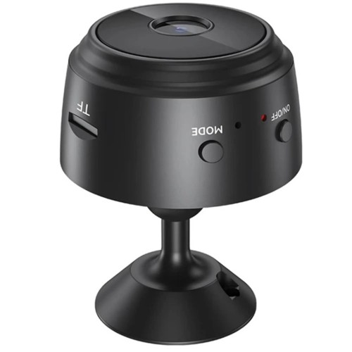 Мини Wi‑Fi видеокамера XO CR12 Mini 150mAh 1080p с ночным видением и датчиком движения Black