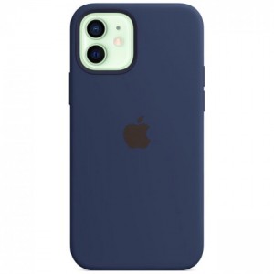 Чехол-накладка  Silicone Case iPhone 12 Mini ( 8) Midnight blue