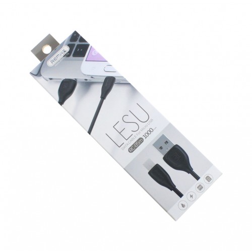 Кабель Remax Lesu USB to MicroUSB White