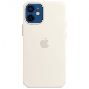 Чехол-накладка  Silicone Case iPhone 12 Mini (11) Antique white