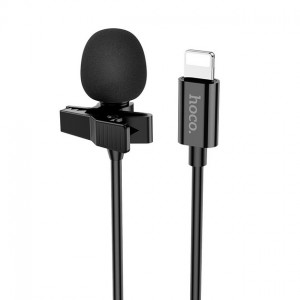 Микрофон Hoco L14 Lightning black