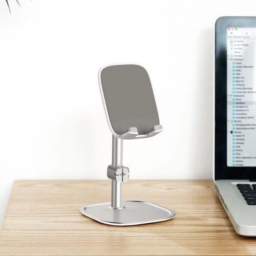 Настольный держатель для телефона Baseus Literary Youth Long Desktop Bracket Silver