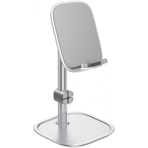 Настольный держатель для телефона Baseus Literary Youth Long Desktop Bracket Silver