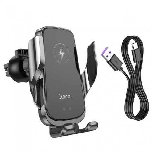 Тримач Hoco CA202 Wireless Charger 15W black