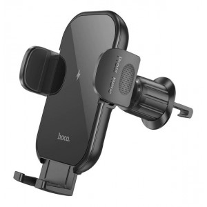 Держатель Hoco HW4 Wireless Charging 15W black
