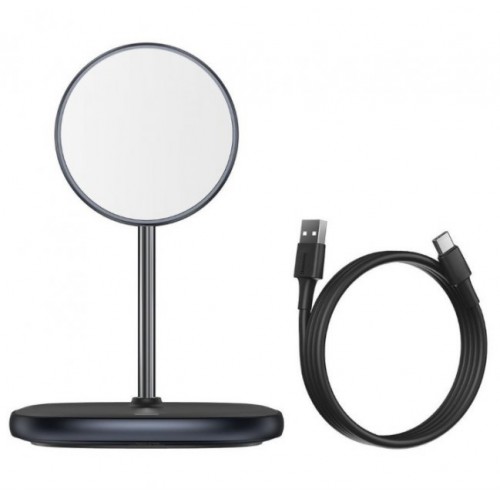 Baseus Wireless Charger Swan Magnetic Desktop Bracket (for IP12) Black