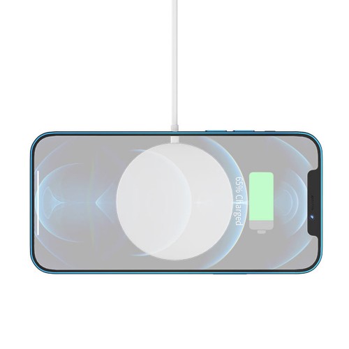 БЗП Hoco CW29 Magnetic Wireless Fast Charger 15W white