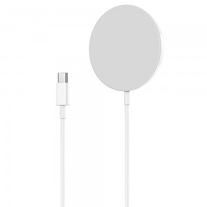 БЗУ Hoco CW29 Magnetic Wireless Fast Charger 15W white