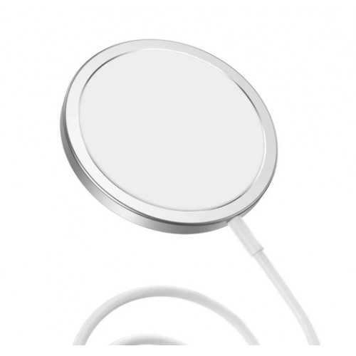 БЗП Hoco CW30 Pro Original Series Magnetic Wireless Fast Charger 15W silver