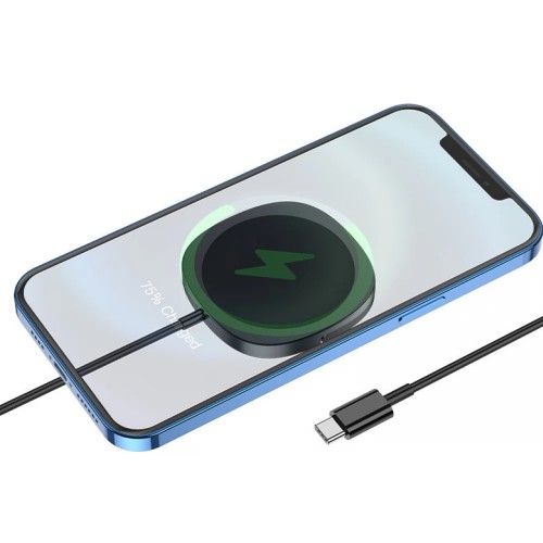 БЗП Hoco CW35 Core 15W Magnetic Wireless Charger black