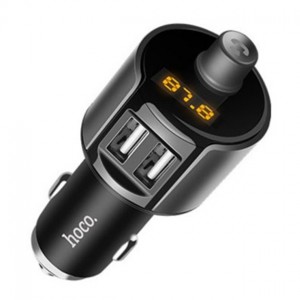 FM-трансмиттер Hoco E19 (2xUSB, 2.4А)