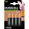 Аккумулятор Duracell HR6 AA 1300mAh, 1x4шт.