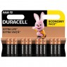 Лужні батарейки AAА Duracell LR03 MN2400, 1х12шт.