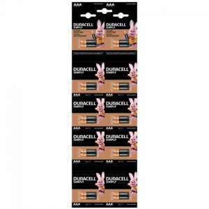 Батарейка ААА Duracell LR03 MN2400, 2х10шт. отрывная