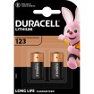 Батарейка Duracell CR123/DL123, 2шт.