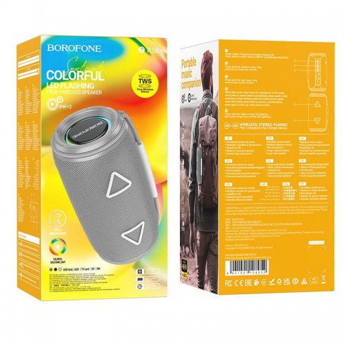 Колонка Borofone BR38 Grey