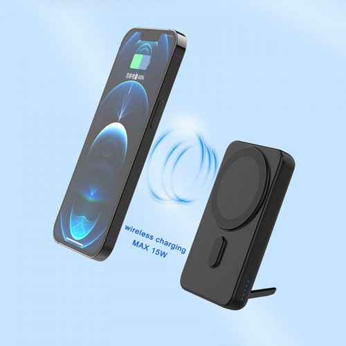 УМБ 2in1 Foldable Magnetic Wireless Charger with 5000mAh power bank D8 |Phone, Apple Watch|