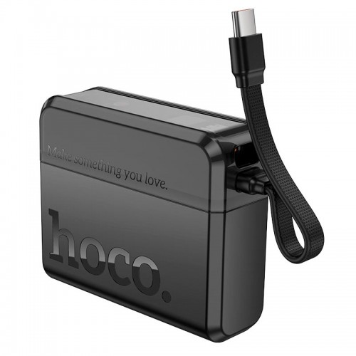УМБ HOCO Excellent PD power bank with two-way cable 10000mAh Q38 |2Type-C/1Lightning, 20W/3A, PD/QC|